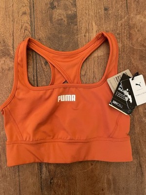 Puma Bustier/BH orange, Größe XS, Pamela Reif