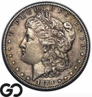 1889-S Morgan Silver Dollar Coin, Album Toner