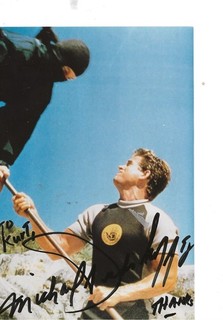 Michael DUDIKOFF "American Warrior" etc Actor & Martial Artist Signed Photo