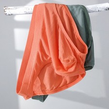 Low Waist Mens Briefs in Cotton Breathable Comfortable Solid Color Choices