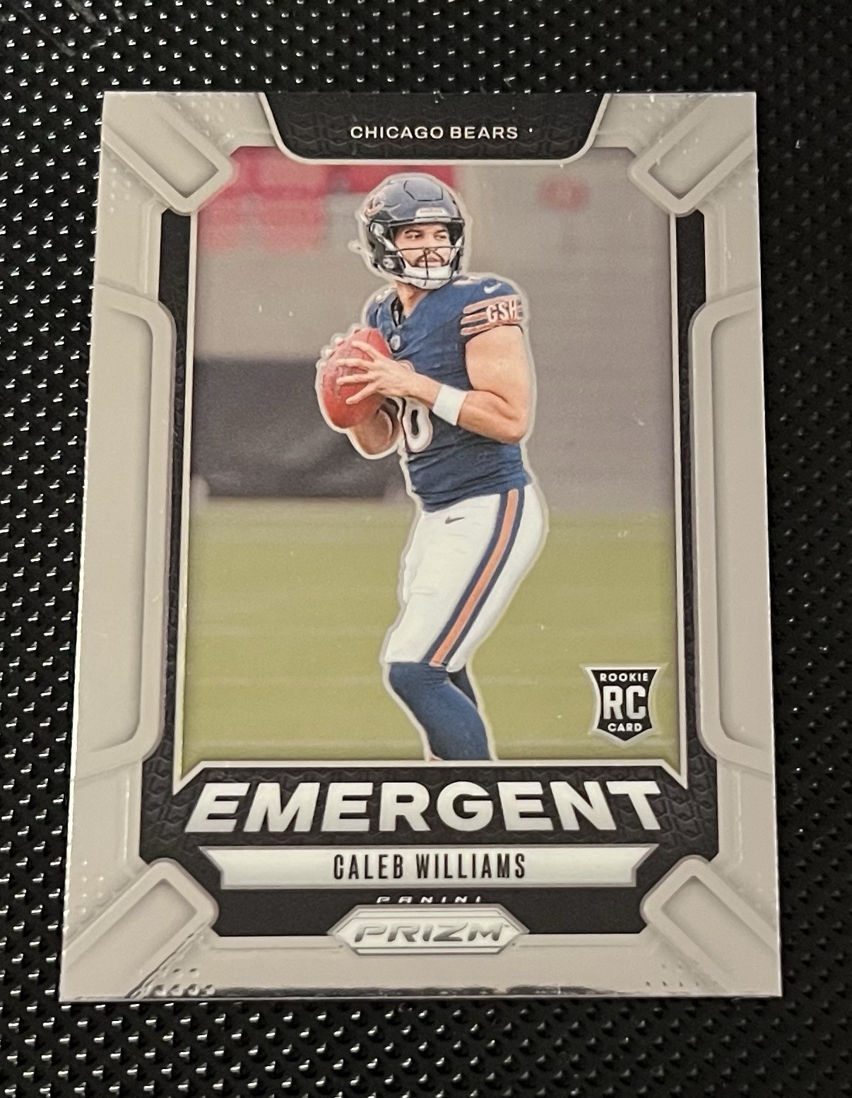 2024 Panini Prizm - Emergent Caleb Williams #1 Silver Prizm (RC)