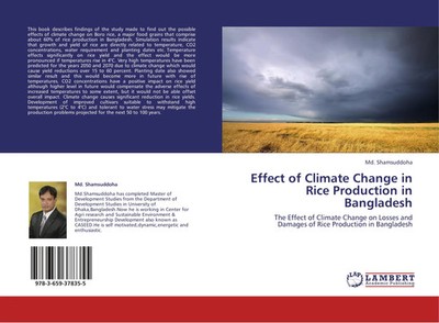 Md. Shamsuddoha | Effect of Climate Change in Rice Production in Bangladesh