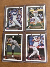 Lot of 4 2025 Topps Future Stars Crow-Armstrong Soderstrom Harrison Schanuel