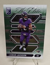 2024 Donruss Elite #10 Lamar Jackson The Elite Green