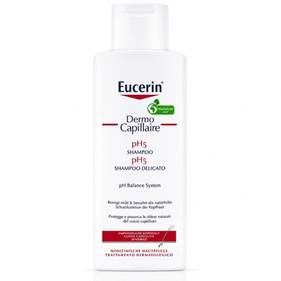 Eucerin DermoCapillaire pH5 Shampoo 250ml   Für empfindliche Kopfhaut