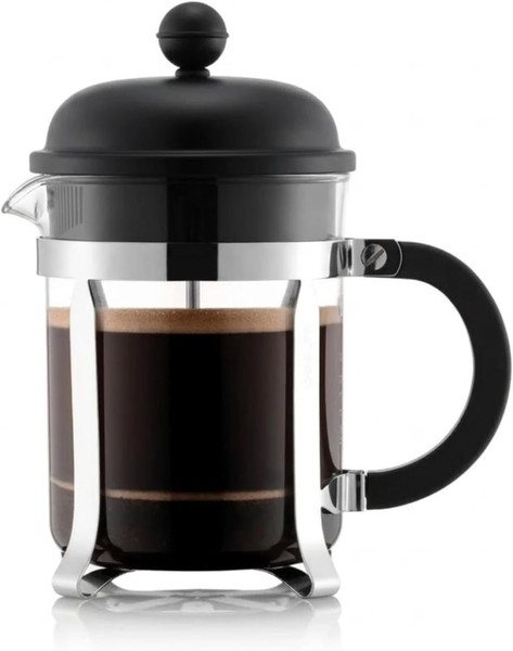 Bodum French Press Kaffeebereiter 0,5 L 4 Tassen HitzebestäNdig Glas Edelstahl-image