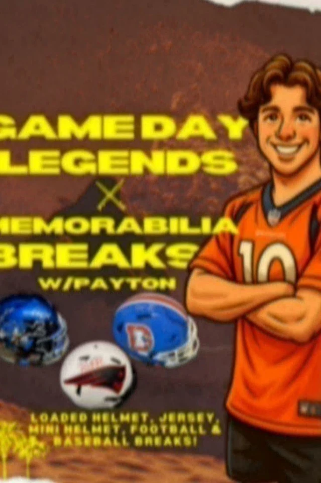🔥 FULL -SIZE FIRE!!!  NFL HELMET BREAKS w/Payton! 🔥