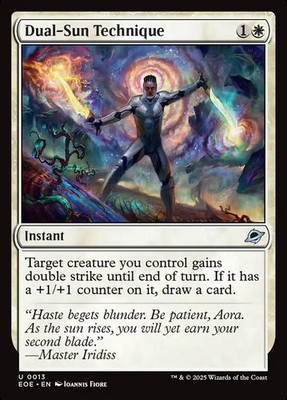 Magic the Gathering (mtg): EOE: Dual-Sun Technique