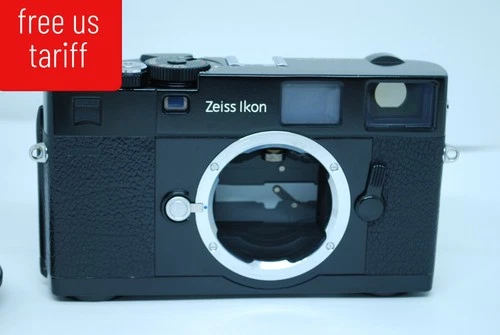 "Excellent++"Zeiss Ikon ZM Black Rangefinder 35mm Film Camera Leica M  #6028