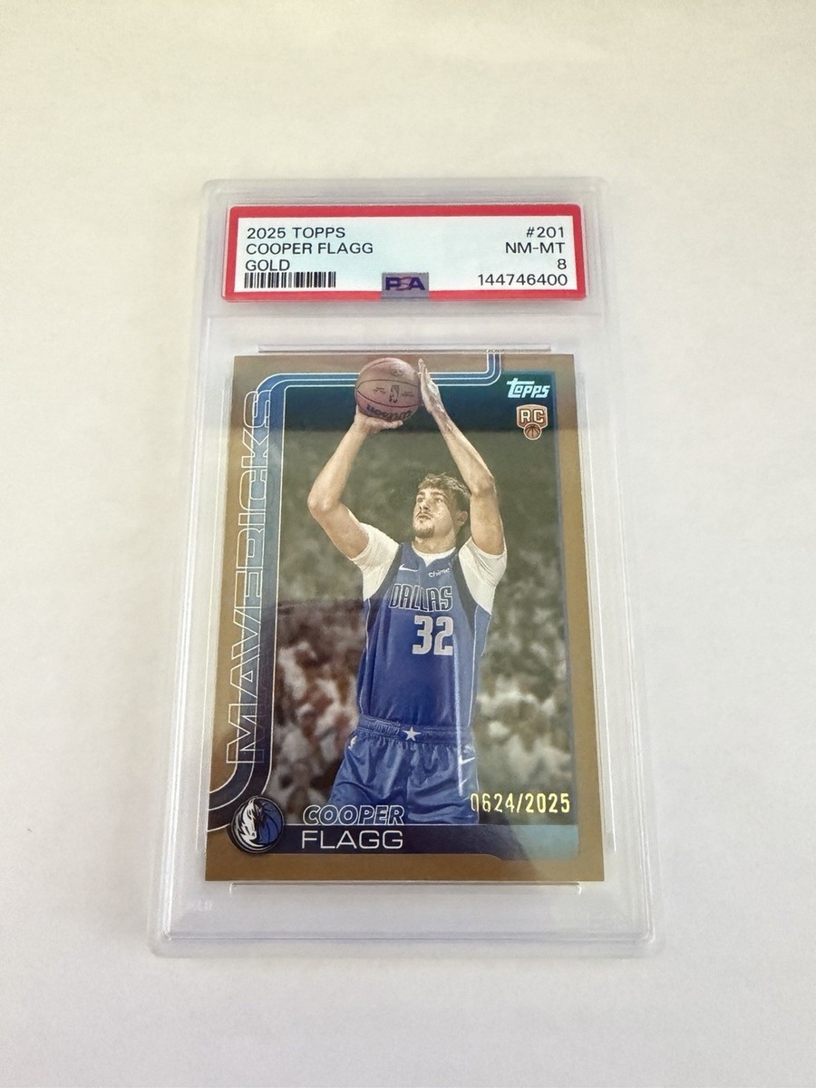 2025-26 Topps - Cooper Flagg #201 Gold /2025 (RC) for sale online 