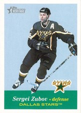 Sergei Zubov Dallas Stars 2001 Topps Heritage Hockey #104