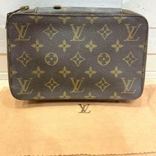 Louis Vuitton Monte Carlo Portagioie Pochette Vintage Tono Oro Cerniera