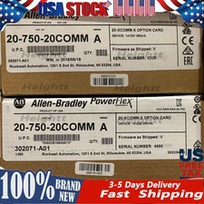 New AB 20-750-20COMM PowerFlex Inverter Communication Card US Free Tax