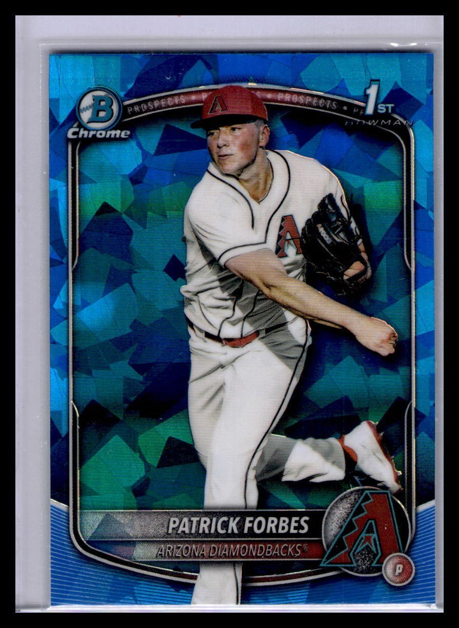 2025 Bowman Draft Sapphire - Patrick Forbes #BDC-89 Sapphire