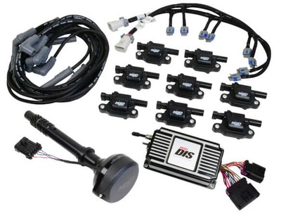 MSD DIS Direct Ignition System Kit - Black