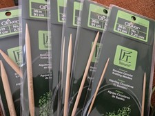 Clover Takumi Circular Knitting Needles Size 9"-48"