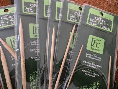 Clover Takumi Circular Knitting Needles Size 9''-48''