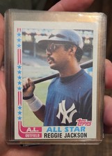 1982 Topps - All-Star Reggie Jackson #551