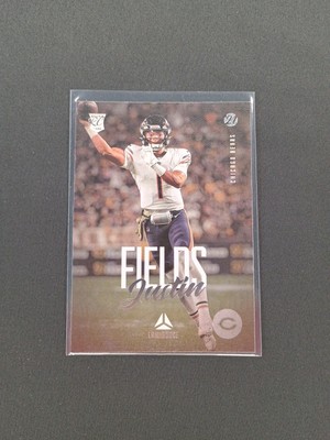 2021 Panini Chronicles Luminance Football Justin Fields RC #203 Chicago Bears 