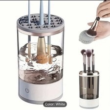 Electric Makeup Brush Cleaner Automatic Spinner Cosmetic Brush Cleaning Machine