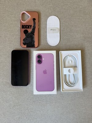 Apple iPhone 16 128 GB Pink   Top Zustand   OVP