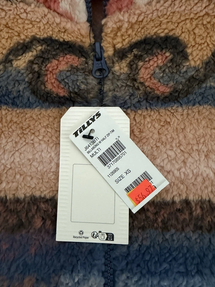 Billabong Adventure Division Fleece 1/4 Zip Women's X-Small - Image 2 of 2