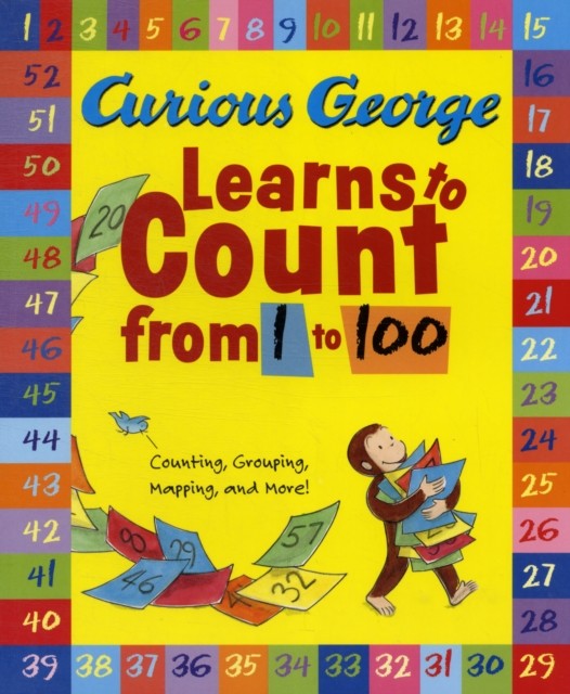 Curious George Learns to Count from 1 to 100 by H A Rey PAPERBACK 9780547138411
