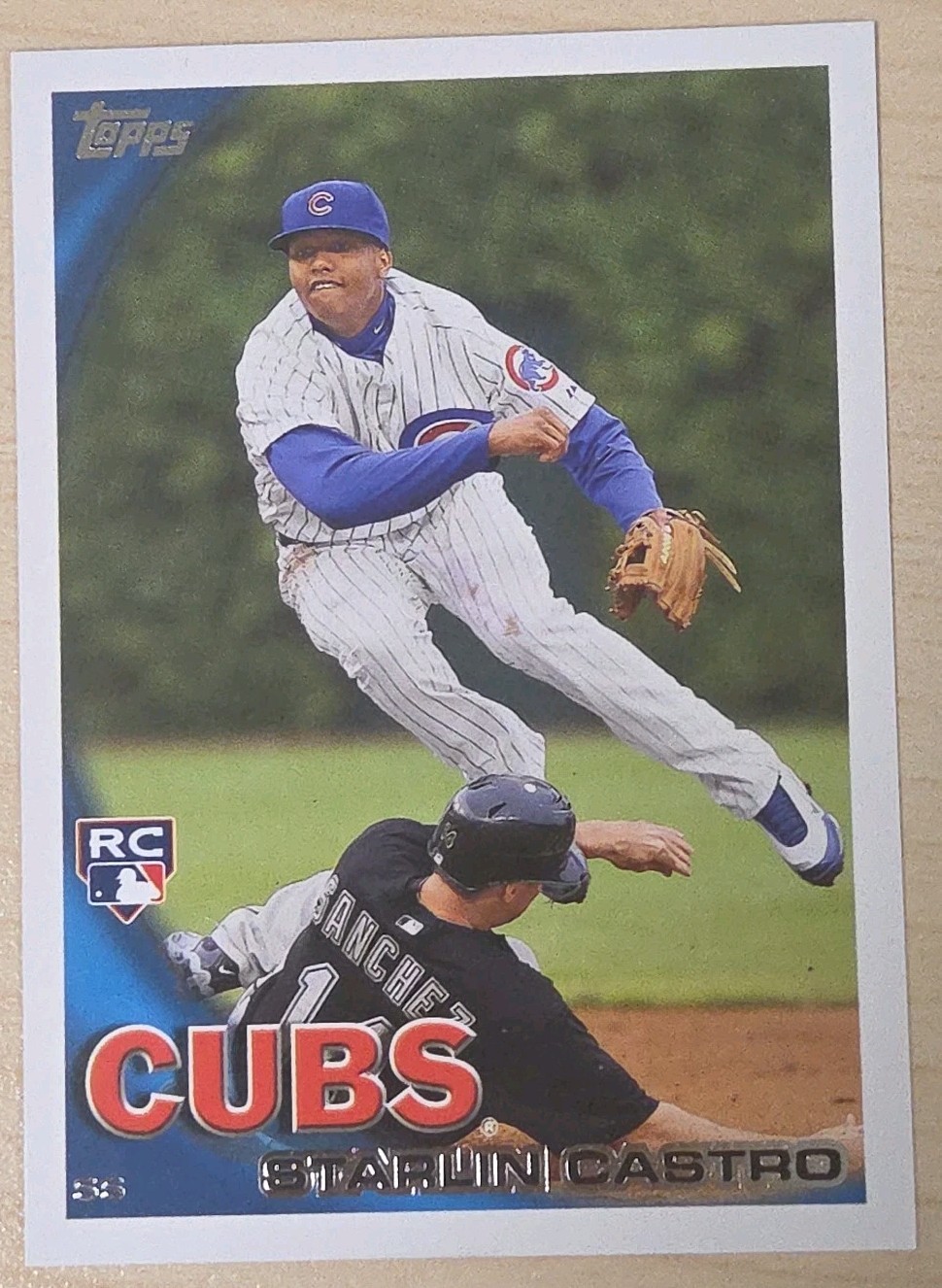 2010 Topps Update #US-85 Starlin Castro Chicago Cubs Rookie Card