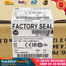 Allen-Bradley MicroLogix 1200 40 Point Controller 1762-L40BWAR US Free Tax