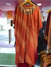 Long Beach Maxi Caftan One Size Kaftan Evening Wear, Robe