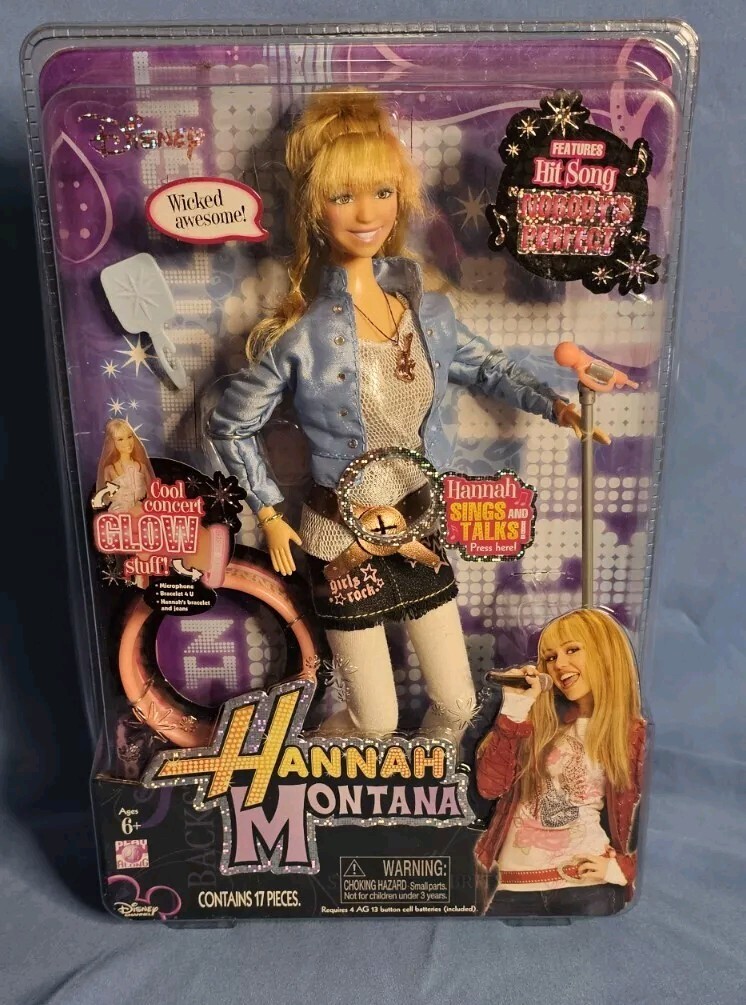 Disney Hannah Montana Doll In The Spotlight Nobody's Perfect