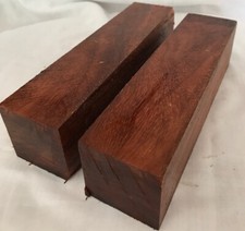 2 escalas de cuchillo para hacer pipas de pavo 2x2x8 madera de granadillo tacos de piscina madera