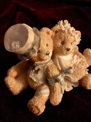 1992 Cherished Teddies Robbie and Rachel 