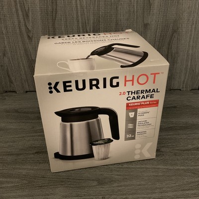 Keurig Hot 2.0 Thermal Carafe Plus Series Brewers KEEPS COFFEE HOT NEW in  Box | eBay