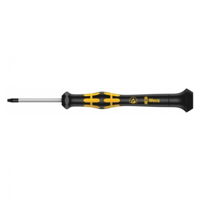 Elektroniker-Schraubendreher Torx 1567 ESD Micro TX 5 x 40 mm Wera