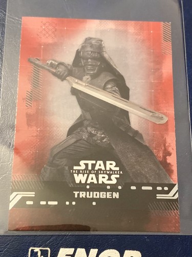 TRUDGEN Topps STAR WARS: The Rise of Skywalker #43 Red Parallel - Afbeelding 1 van 5