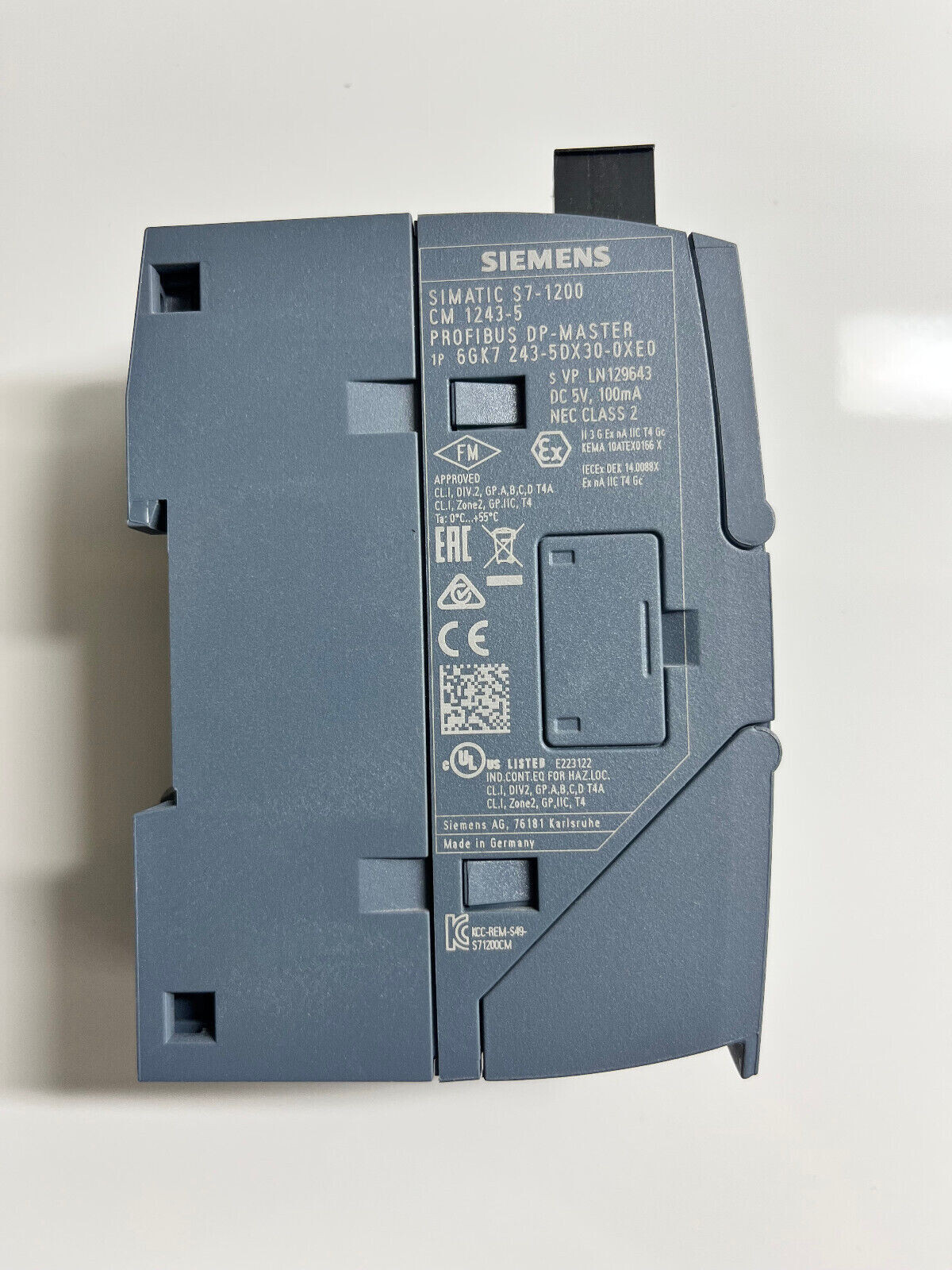 Siemens CM 1243-5 Kommunikationsmodul - Grau (6GK7243-5DX30-0XE0 ...