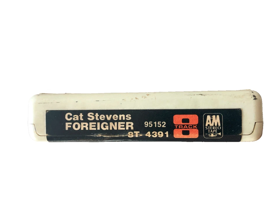 8-Track Tape Cat Stevens Foreigner Vintage retro selten rare Sammlerstück alt - Bild 4 von 4