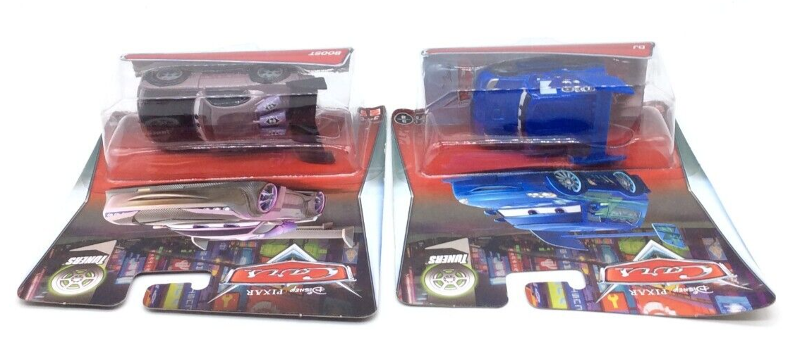 Disney CARS 'TUNERS': BOOST, DJ, SUKI, KABUTO, HARUMI & SNOT ROD
