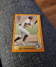 2021 Topps Big League Baseball Jake Cronenworth #148 RC Orange San Diego Padres 