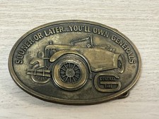 Vintage General  s Tire Brass Buckle