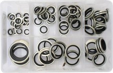 METRIC DOWTY BONDED SEALS WASHERS WASHER FUEL BRAKE AIR SEAL AT104 QTY 90