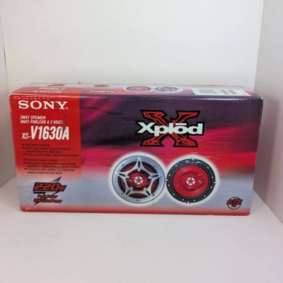 Sony XS-V1630A 3-Way 6.5in. Car Speaker for sale online | eBay