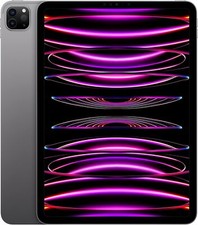 Apple iPad Pro 11-inch 4th gen A2435 128GB, Unlocked, Wi-Fi 5G, Space Gray