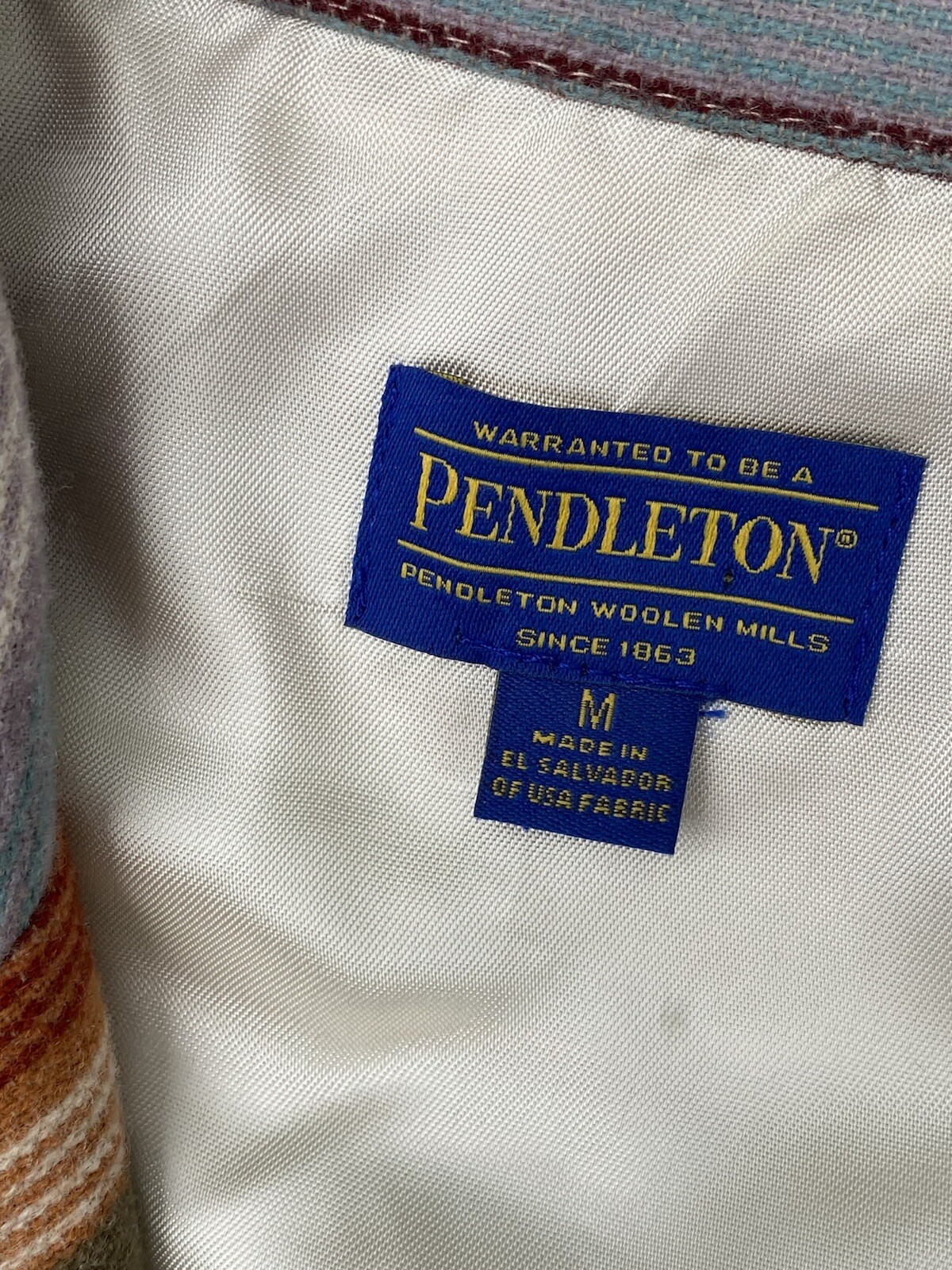 Pendleton Woolen Mills Wool Jacket Vest Gilet dre… - image 7