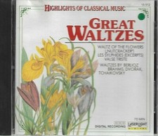 Great Waltzes: Hlts of Classical Music CD Very Good 