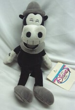 Walt Disney BLACK  WHITE HORACE HORSECOLLAR 10" Bean Bag Stuffed Animal Toy NEW