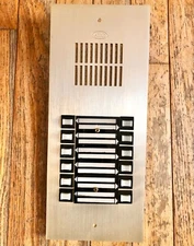 NOS Vintage Auth Electric Co 3057WP Intercom 12 Button - RARE