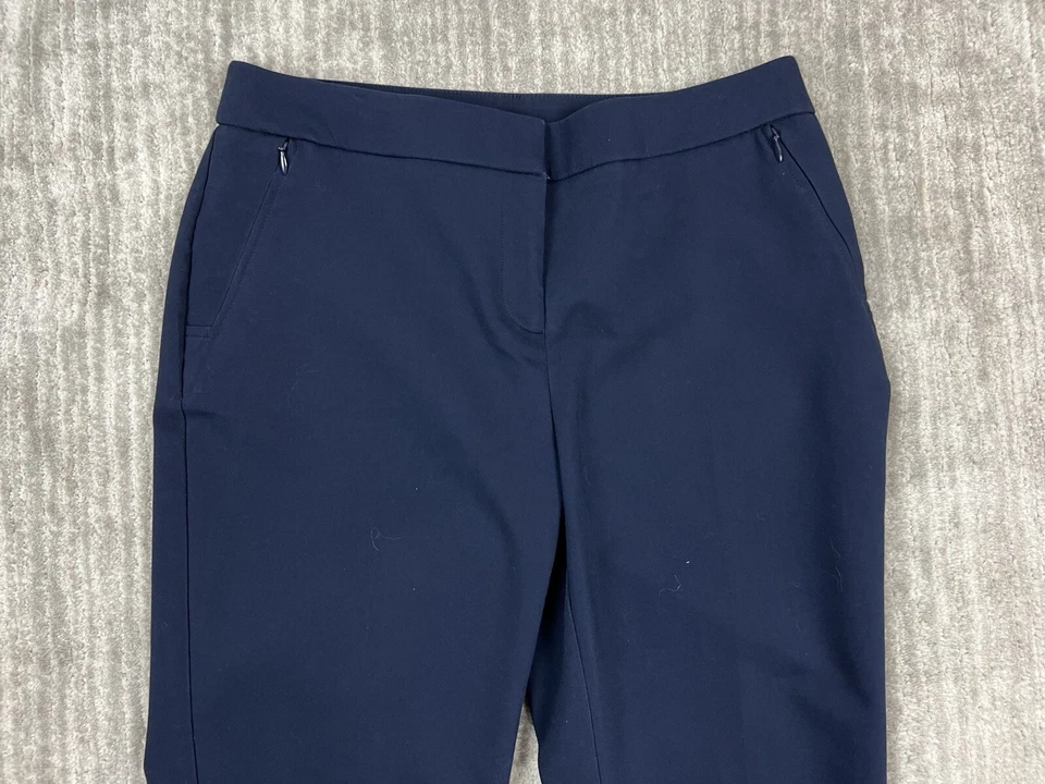 Брюки женские Rafaella 6 синие укороченные пышные - Изображение 2 из 4