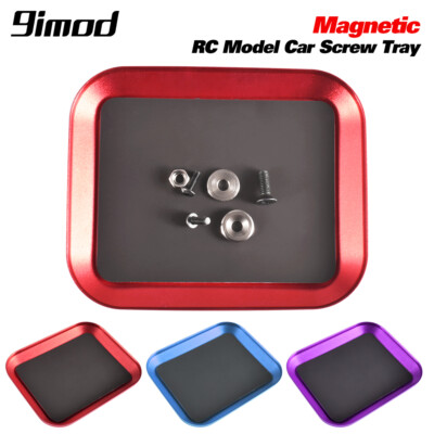 Magnetic Tool Tray Organizer – Small Parts Holder For Screws, Nuts, Bolts, RC Car & Phone Repair